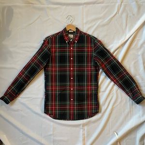J. Crew Checkered Oxford Shirt in size Small
